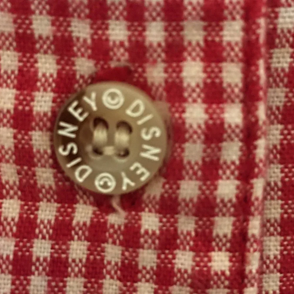 DISNEY Red Gingham 